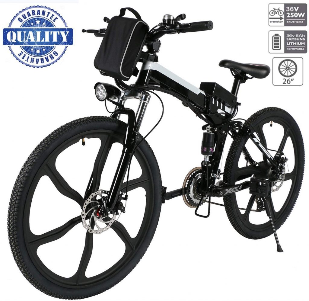 bicicleta eléctrica de montaña
